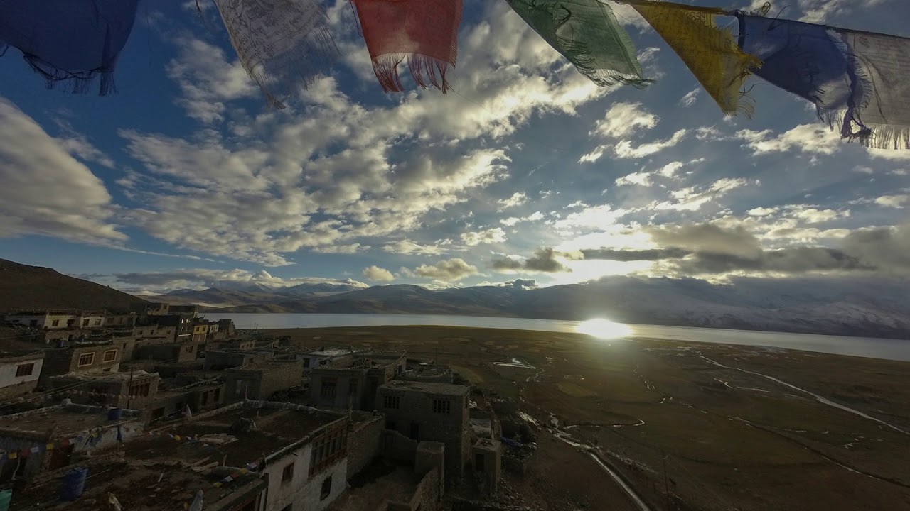 View of TsoMoriri from hotel