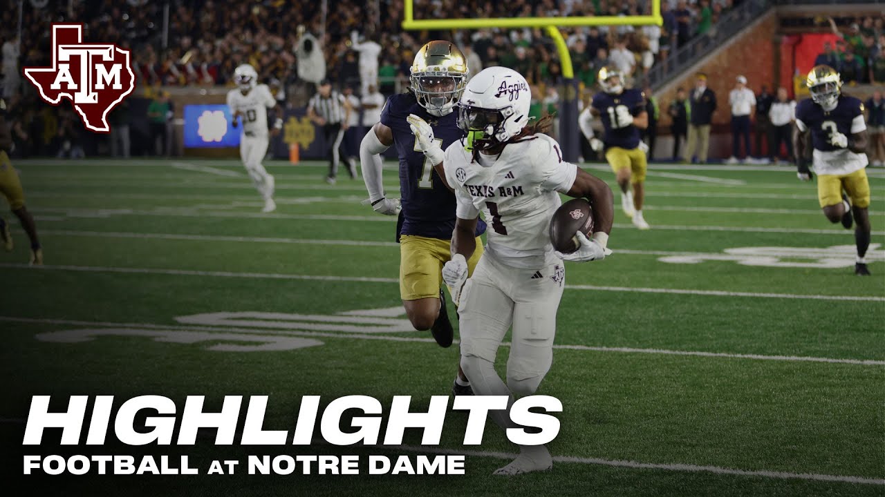 Highlights: A&M 41, Notre Dame 40