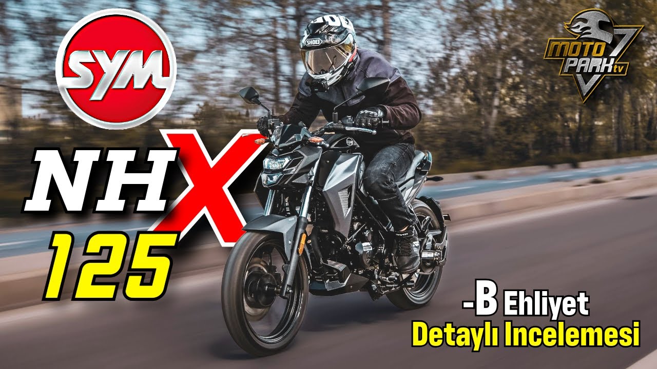 TR'de İlk SYM'nin Yeni Vitesli Motoru !!! 2024 NH-X 125 İncelmesi