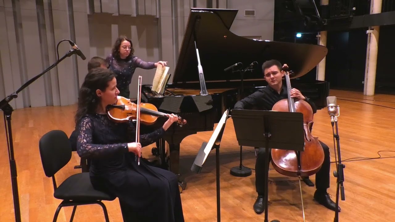 Mendelssohn Piano Trio no 1 in D minor op 49 I. Molto allegro agitato Trio Montecristo