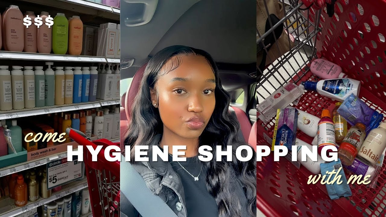 target hygiene shopping + haul 🛒 | affordable self care & body care essentials