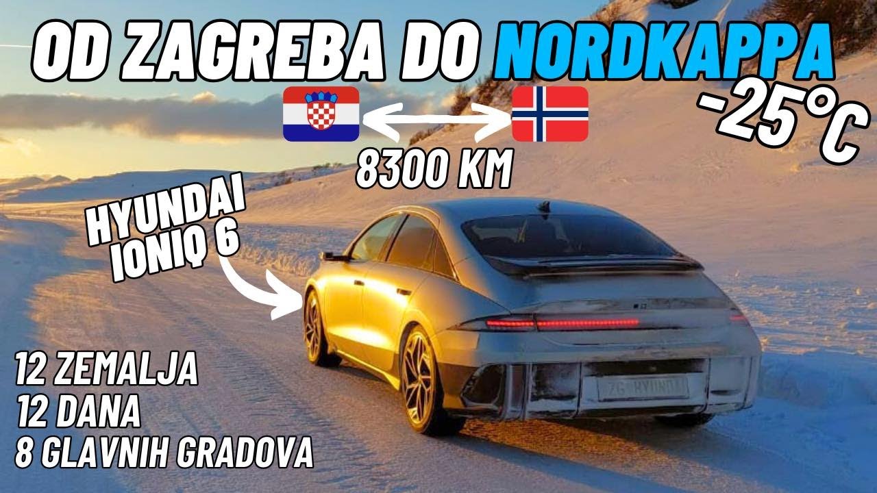 [Mission Impossible Nordkapp] Nemoguća misija Nordkapp! - Hyundai Ioniq 6 - by Neven Novak