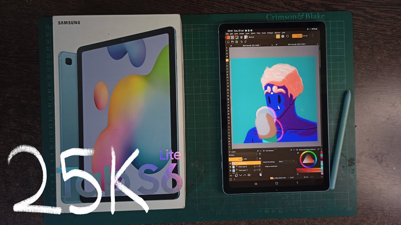 Samsung tab s6 lite 2024: the best budget Android art tablet? ( long term review )