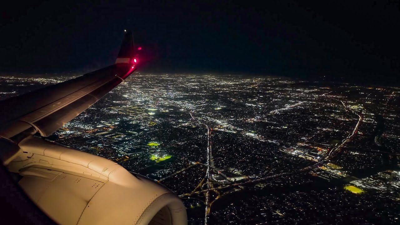 BEAUTIFUL NIGHT FOR FLYING IN LOS ANGELES! FLYING OVER MASSIVE SOCAL SPRAWLING CITY LIGHTS - W/ATC