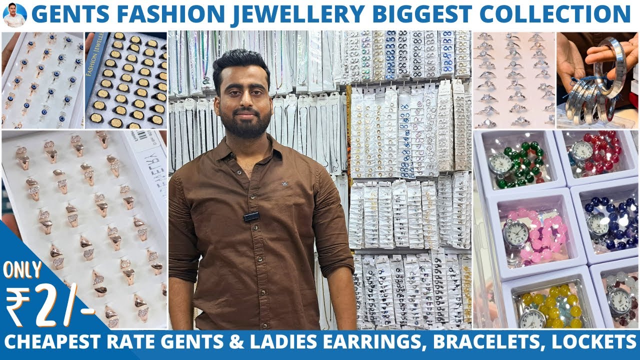 Men's Fashion Jewellery Biggest Wholesaler | Gents & Ladies Earring, Finger-ring, Lockets, Bracelets