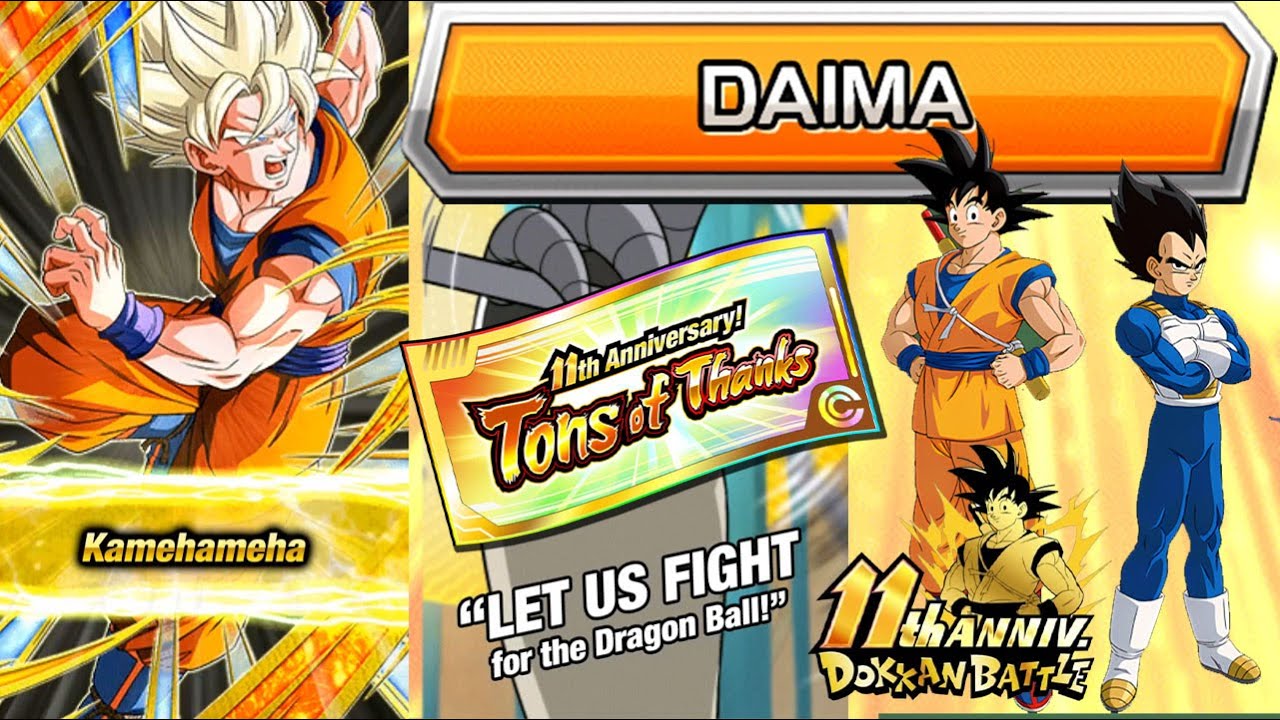 NEW DAIMA CATEGORY & GLOBAL GOKU EX SUPER ATTACK & NEW TAMAGAMIS! Dragon Ball Z Dokkan Battle