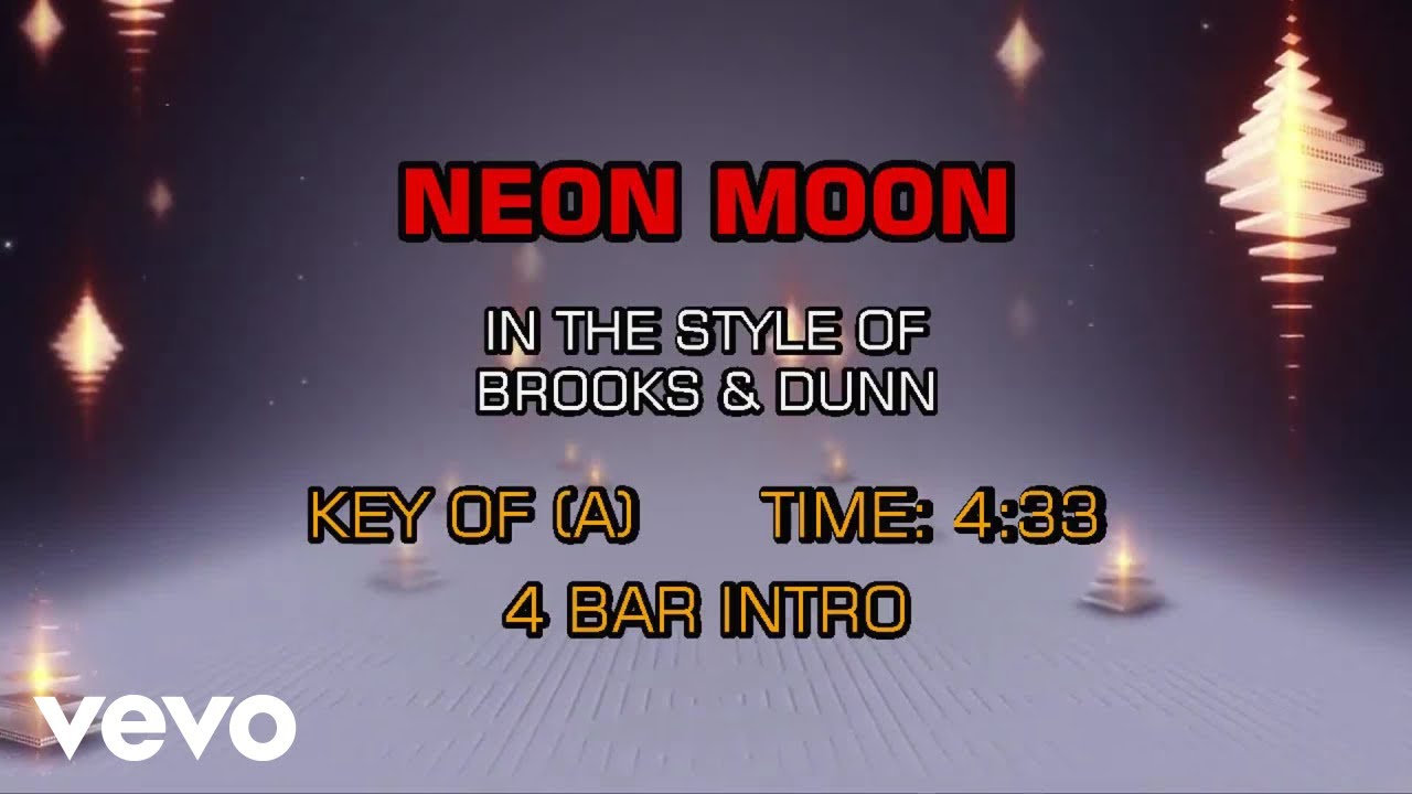 Brooks & Dunn - Neon Moon (Karaoke)