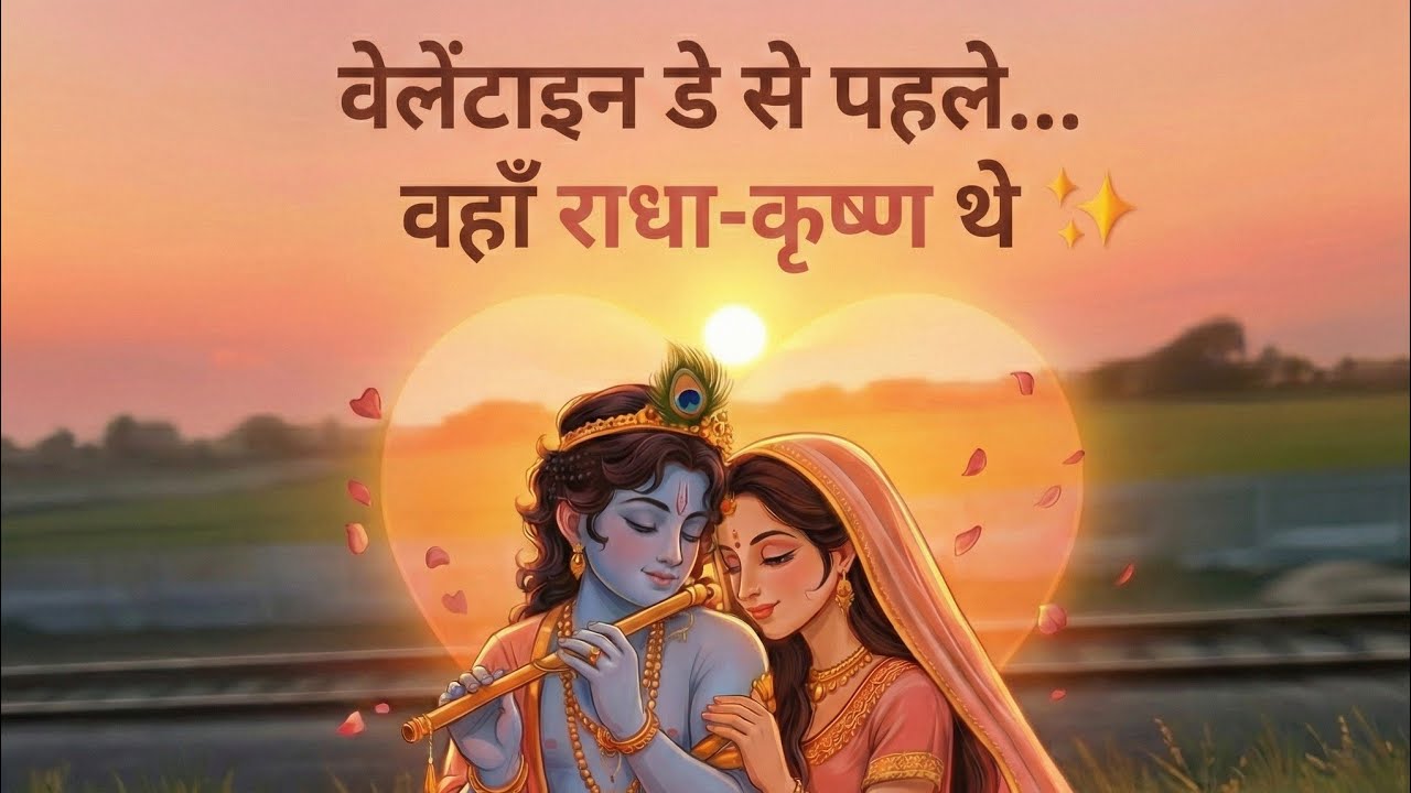 Valentine's day Secret message from Radha Krishna #valentines #day #love #real love #life
