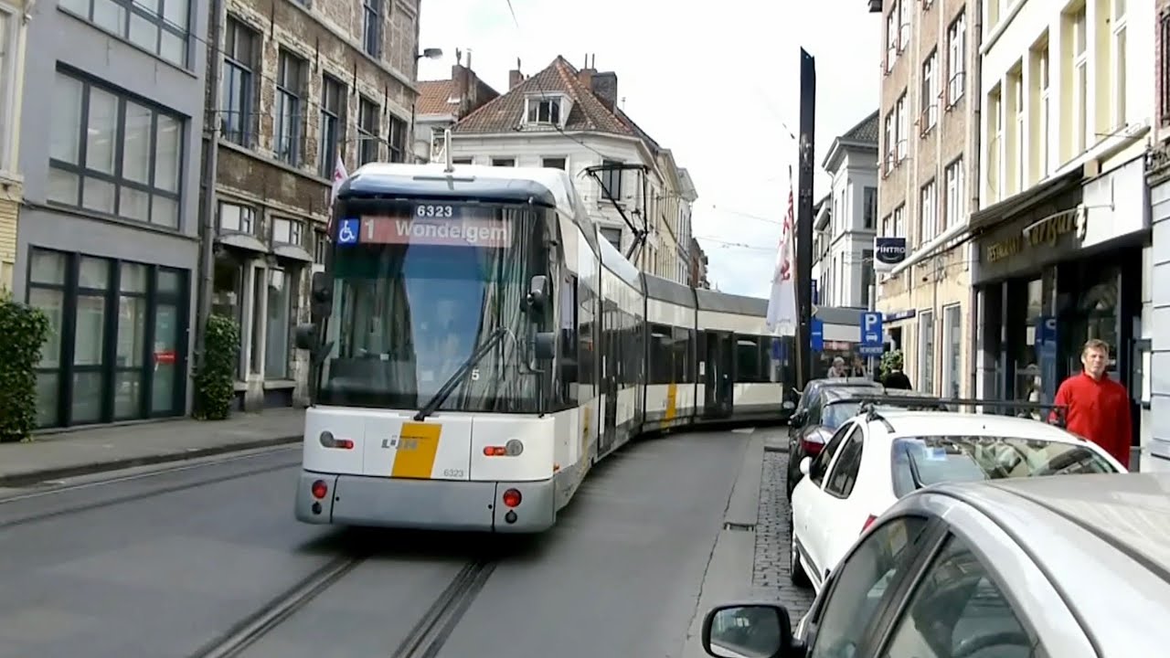 Ghent Belgium Trams