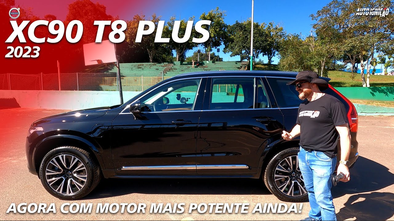 VOLVO XC90 T8 PLUS 2023 - Agora Com Motor Mais Potente Ainda!