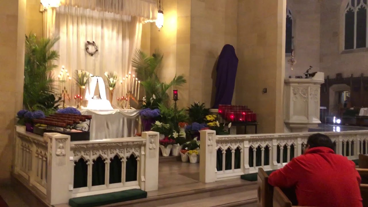 Holy Thursday 2018 (Procession of Blessed Sacrament to Altar of Repose)