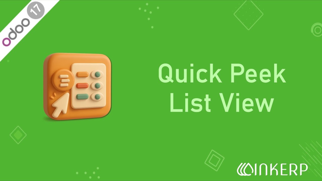 Quick Peek List View || INKERP
