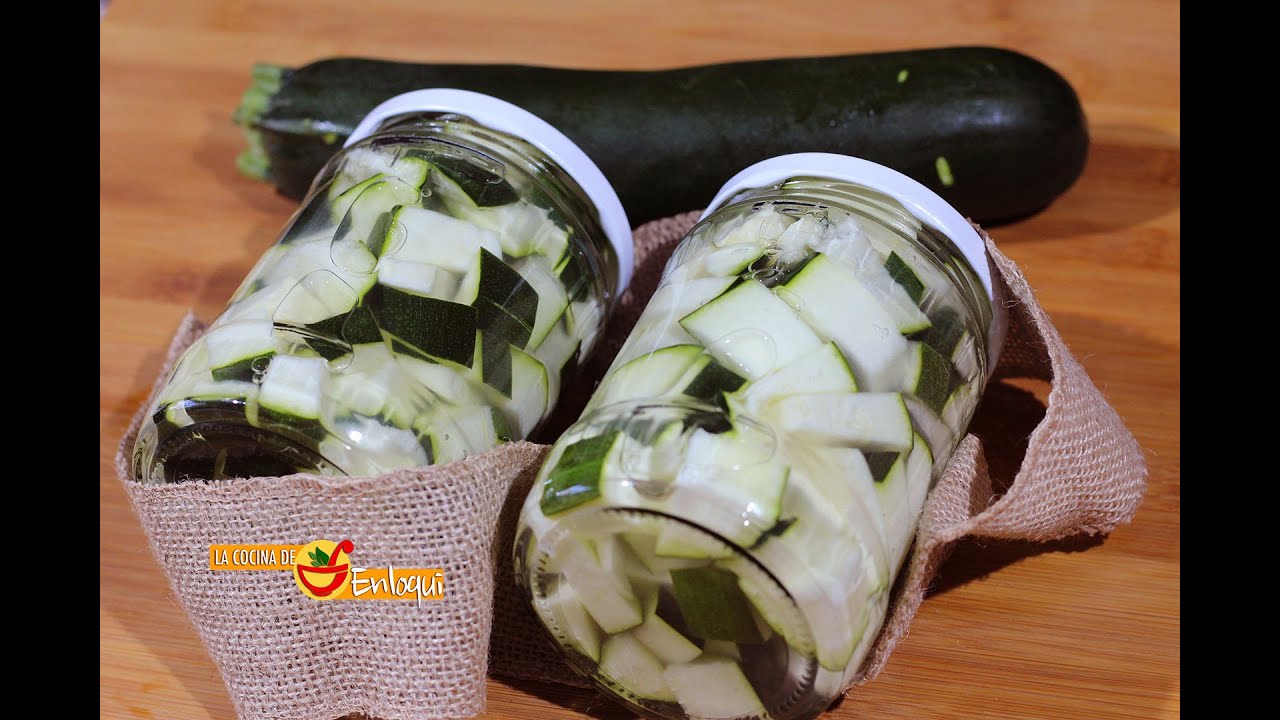 Cómo hacer conserva de calabacín de forma fácil y rápida: Mis Truquitos