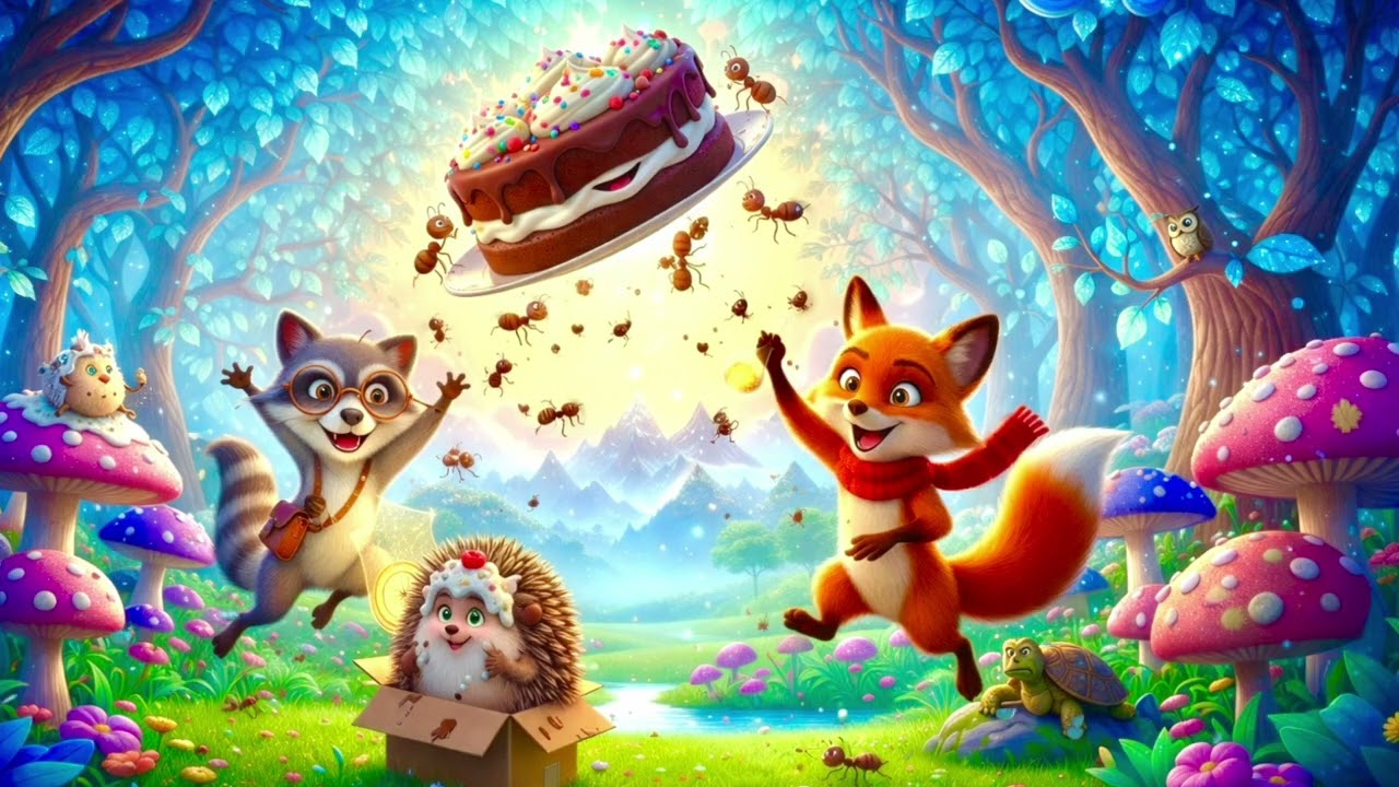La Grande Panique du Pique Nique Royal 🐿️🦔  | 🌙 Histoire du Soir