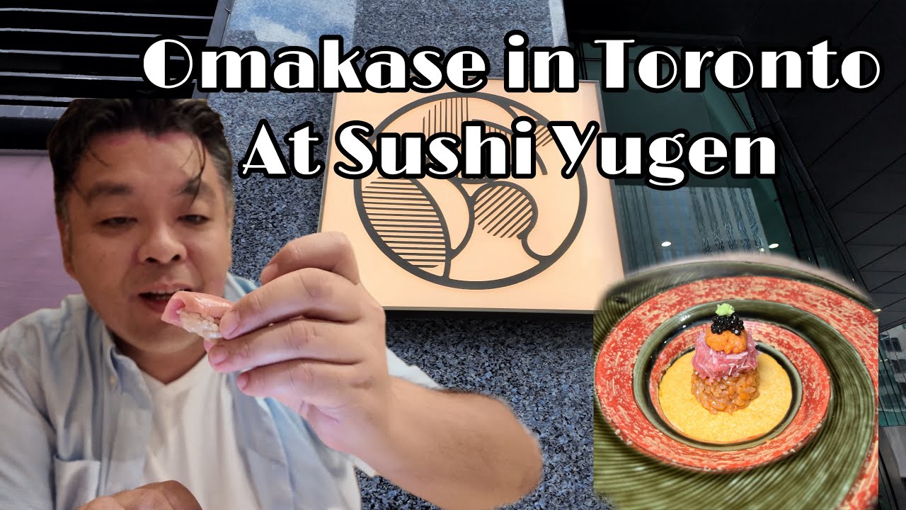 Omakase в ресторане Sushi Yugen в центре Торонто