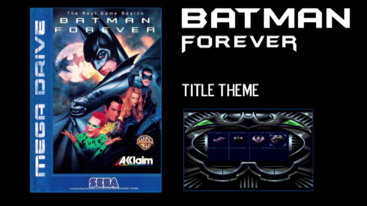 Batman Forever Megadrive OST - Title Theme