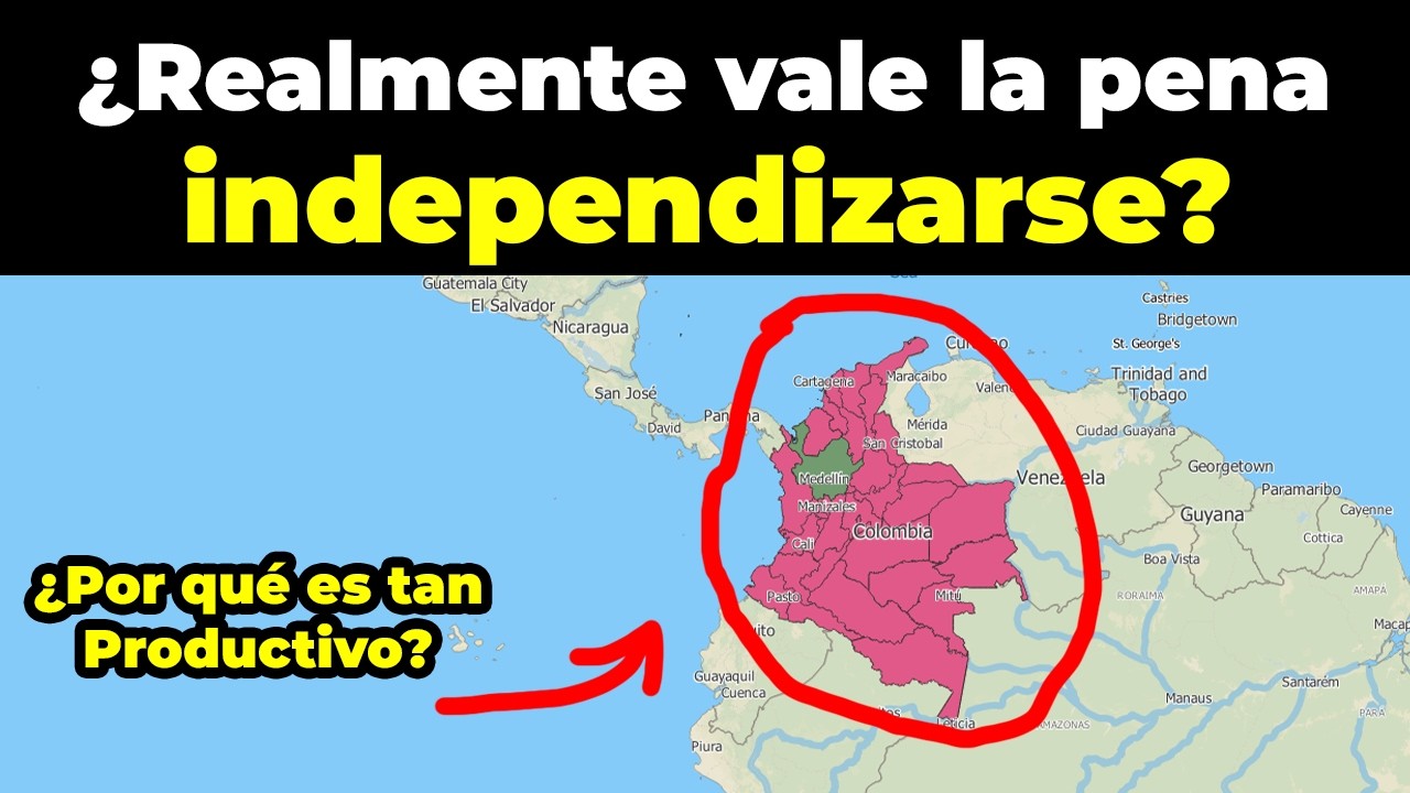 ¿Por qué el departamento más productivo de Colombia quiere INDEPENDIZARSE?