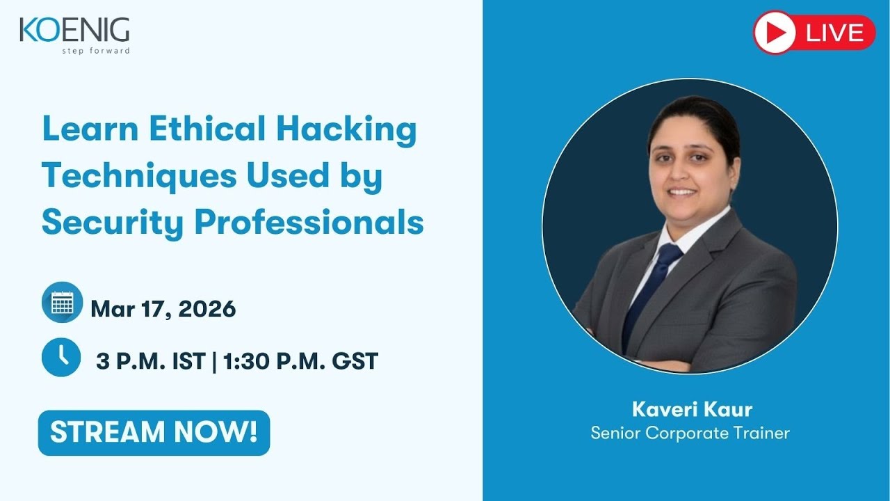 Learn Ethical Hacking Techniques Used by Security Professionals