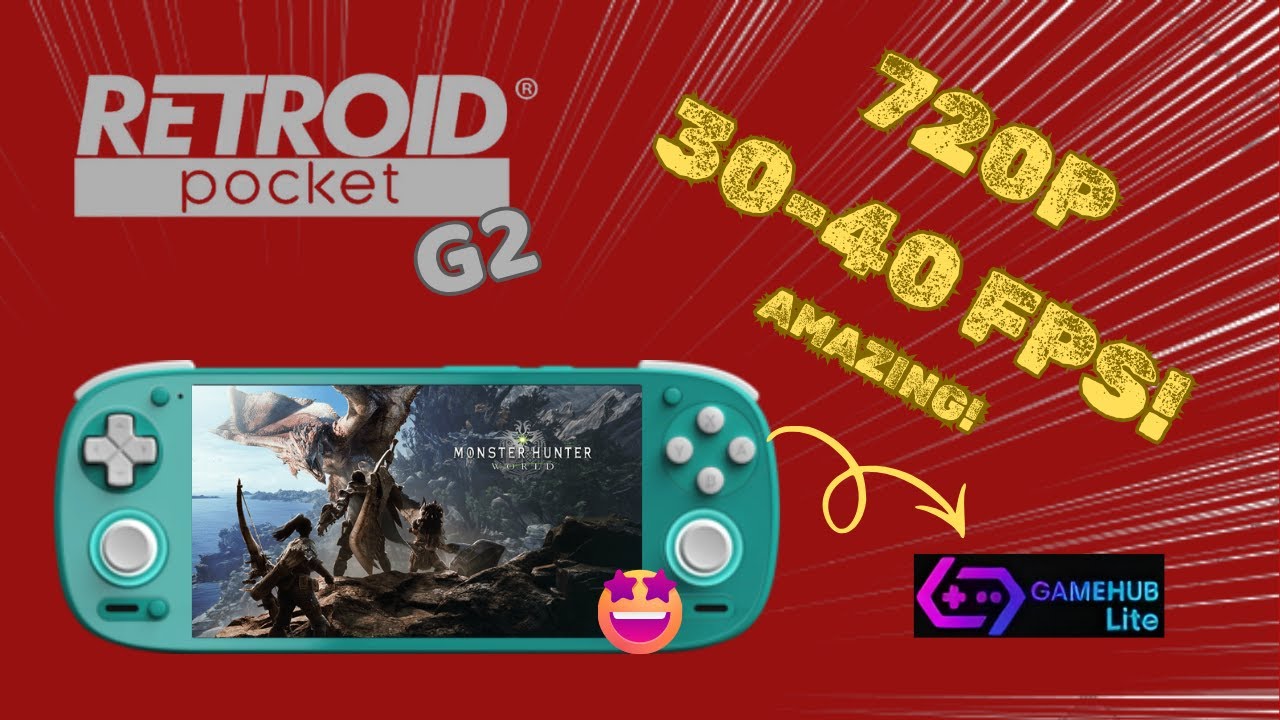 Retroid Pocket G2 | Monster Hunter World: Iceborne | Gamehub Lite
