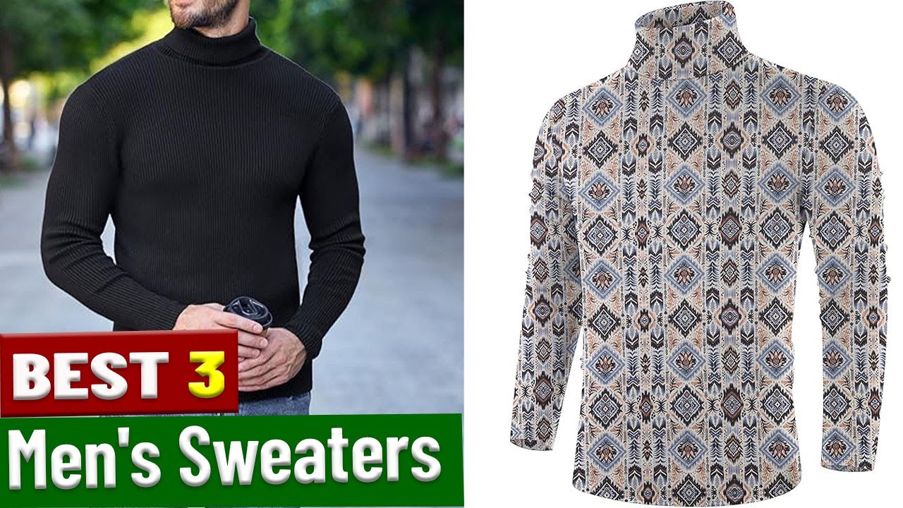 Top 3 Sweaters for Men in 2025