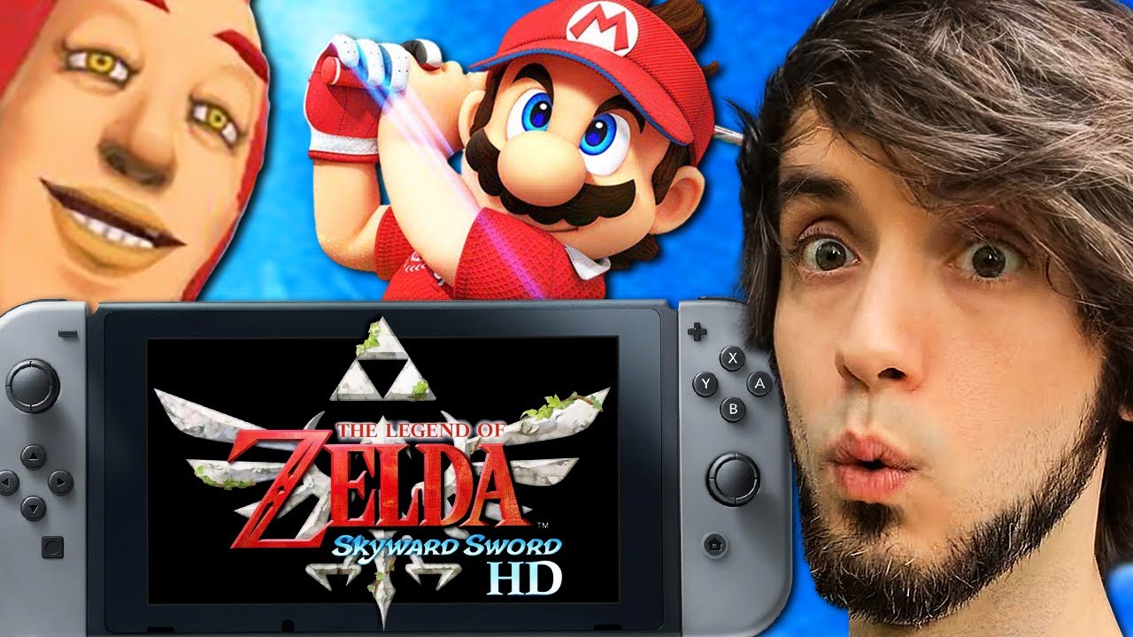 ZELDA SKYWARD SWORD HD!! (+ other games i guess)
