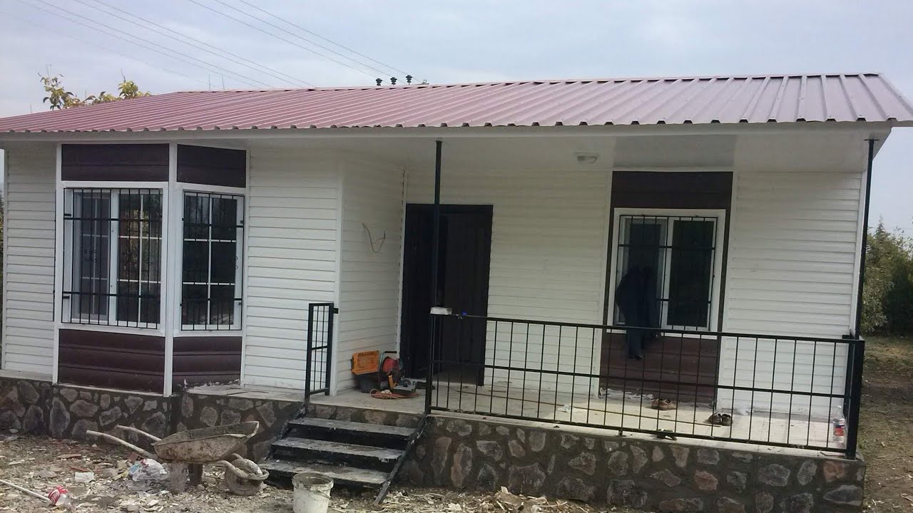 Prefabrik Konteyner Ev Yapımı(Tüm Aşamalar)