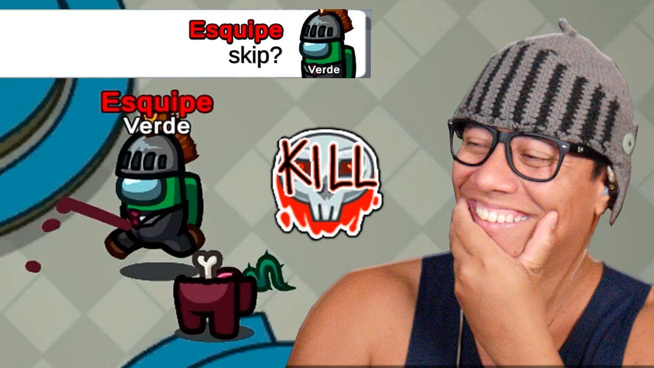 SÓ posso falar SKIP no Among Us