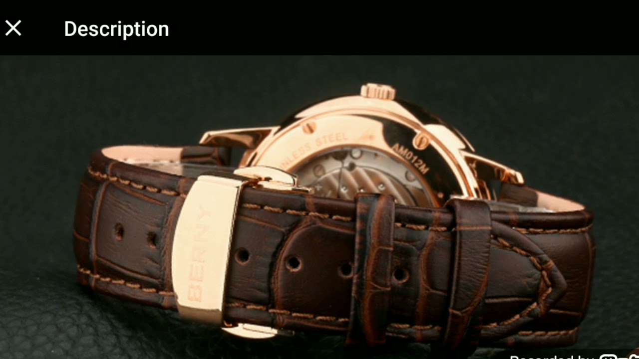 BERNY Model Number AM012 M, Miyota 9015 Automatic on AliExpress...