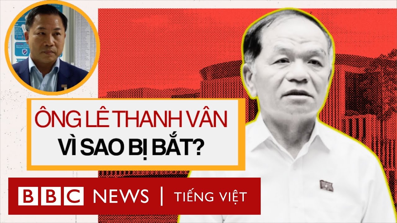 ĐẠI BIỂU QUỐC HỘI LÊ THANH VÂN BỊ BẮT 'LIÊN QUAN LƯU ÔNG BÌNH NHƯỠNG'