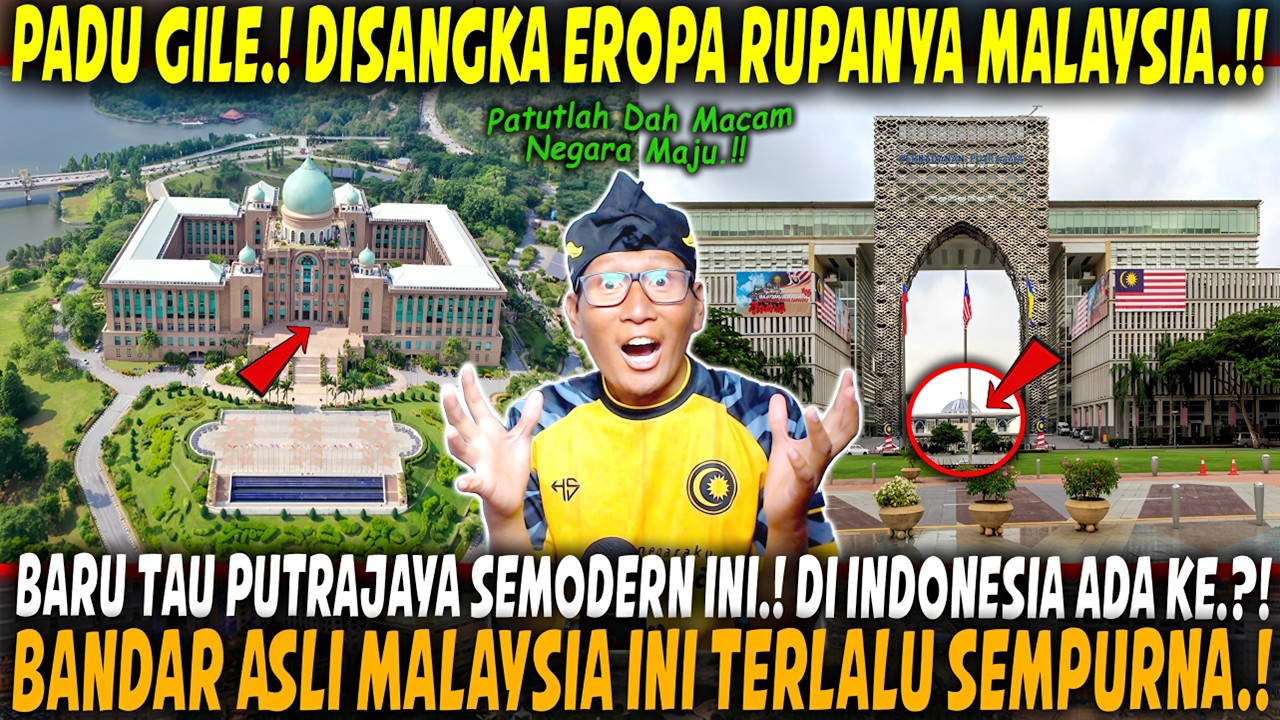 GILA‼️ Ini Putrajaya Asli?! Bukan Eropah Ke?! Tak Sangka Semodern Ini!! Mata Auto Tak Berkedip!