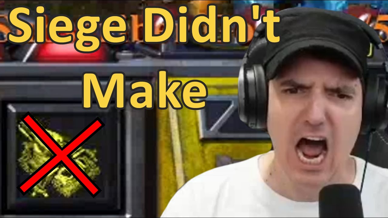 Siege Didn't Make (Artosis Clips)