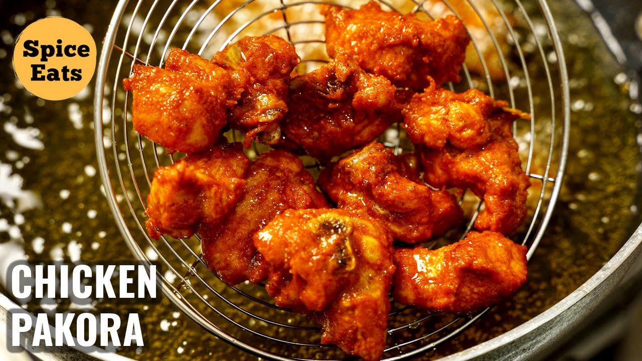 CHICKEN PAKORA | STREET STYLE CHICKEN PAKORA | CRISPY CHICKEN PAKODA