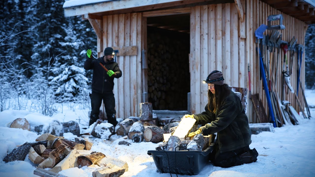 Пополнение запасов дров | Оставаясь на шаг впереди зимой