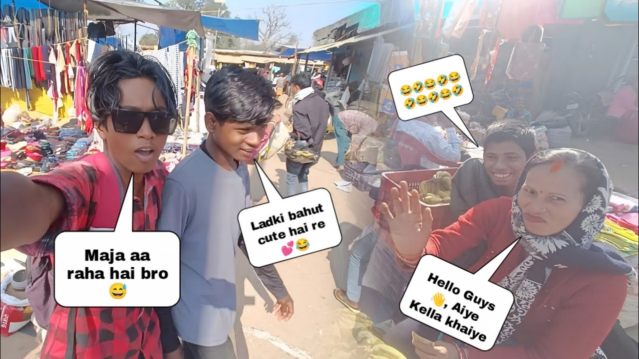 Chapri Gang Vlog In Khunti Bazar 😂😜|| khuntikavlogger 