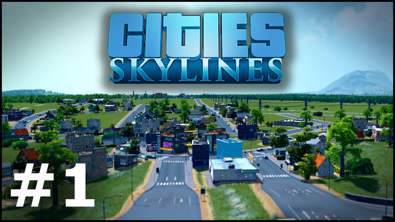 Cities: Skylines #1 - Ścieki do rzeki? | POLSKI GAMEPLAY