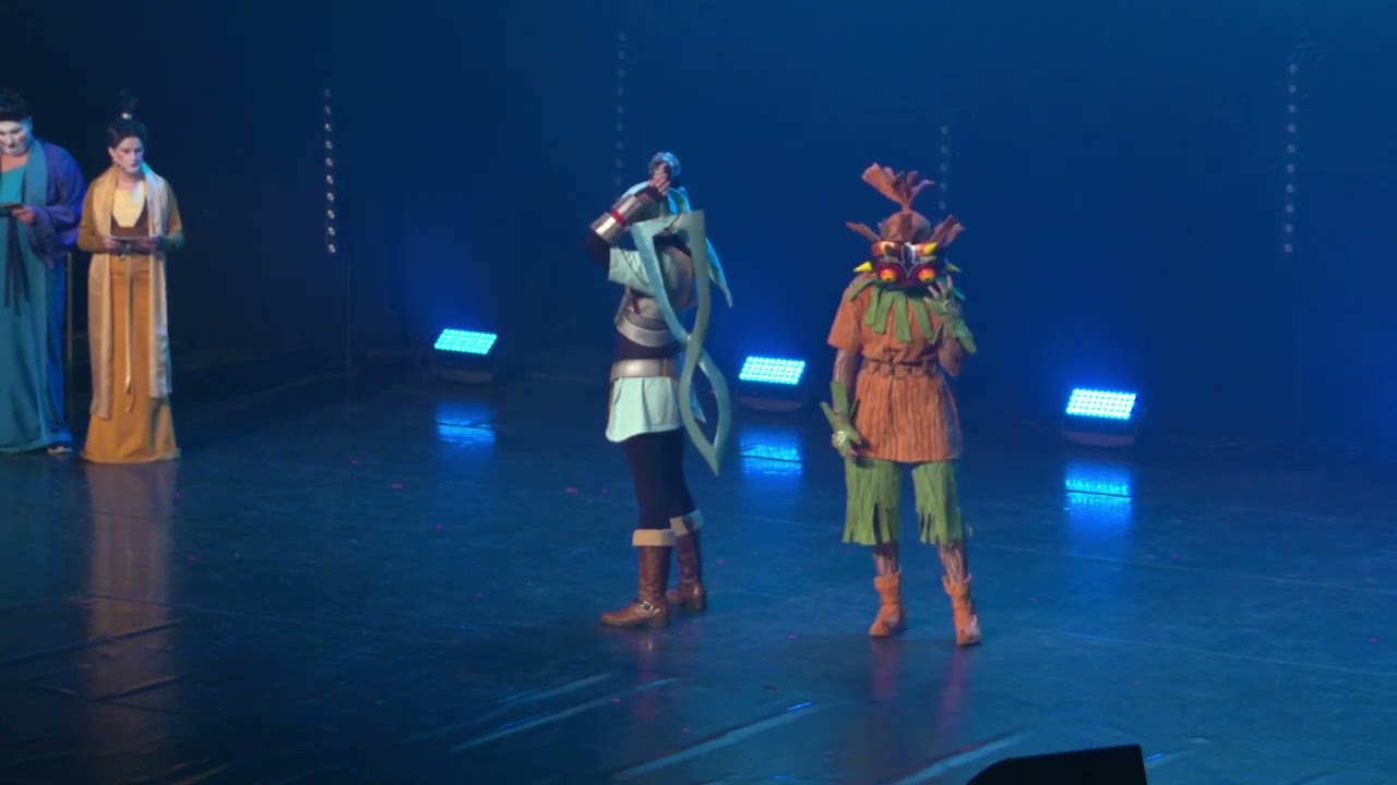 Frostbite 2026 Cosplay - Craftsmanship 26 - Jojo & Inge - Fierce Deity Link & Skull Kid (TLoZ: MM)