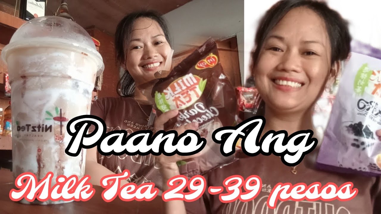 Paano ang 29-39 Milk tea | Nitz Randes