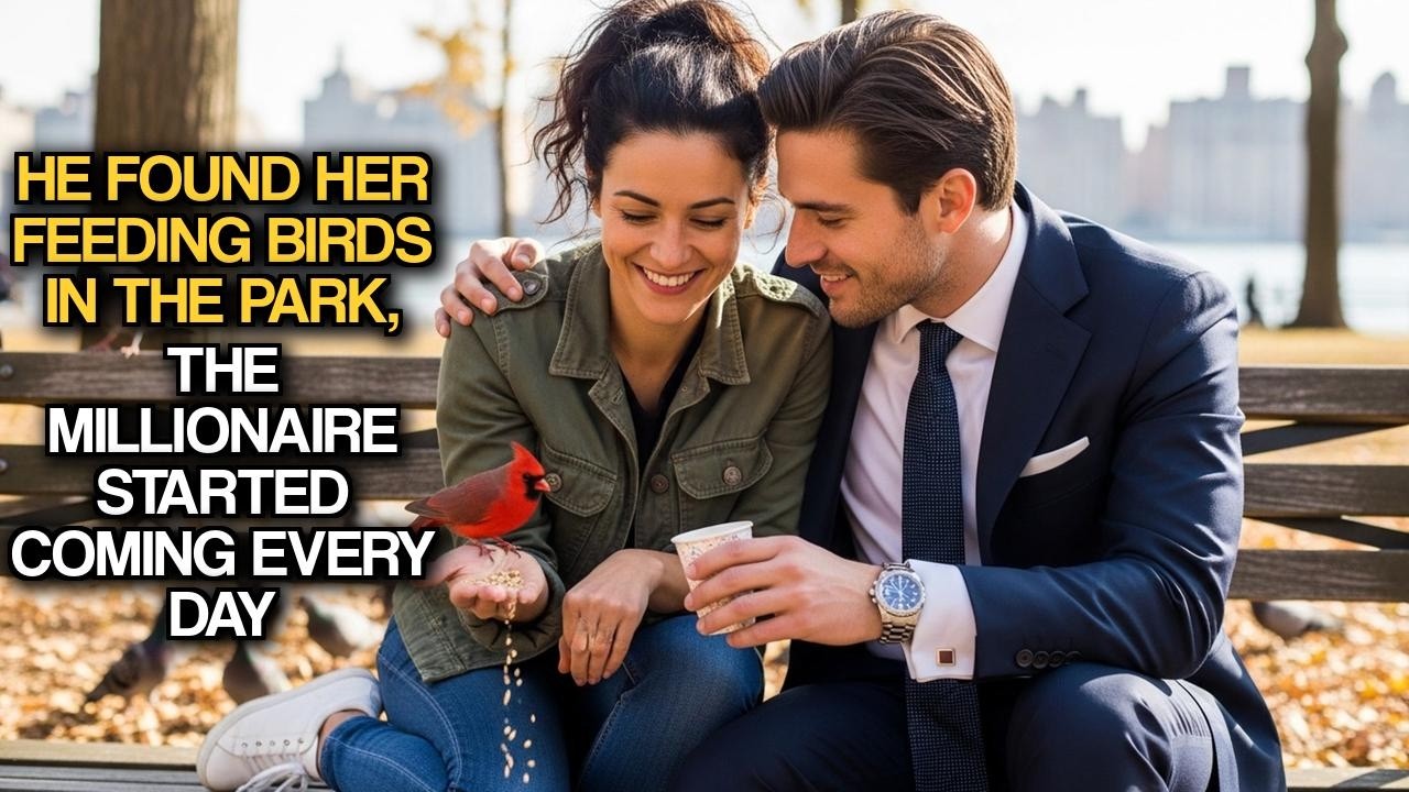 He Found Her Feeding Birds In The Park, The Millionaire Started Coming Every Day