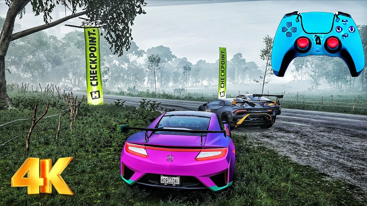 Forza Horizon 5 Gameplay Acura Nsx 2017 vs Hypercars goliath race