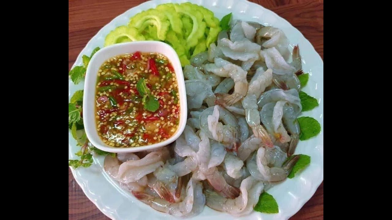 How to make raw shrimp(របៀបធ្វើបង្គារឆៅ)
