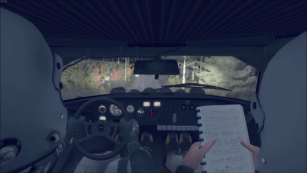 DiRT Rally but I'm an Eurobeat Rabbit from the Moon