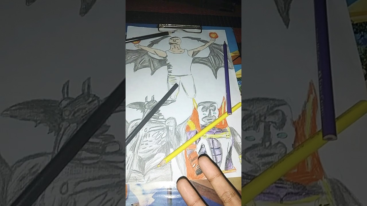 hell lord, hell god and hell boss drawing #shorts #23 hours