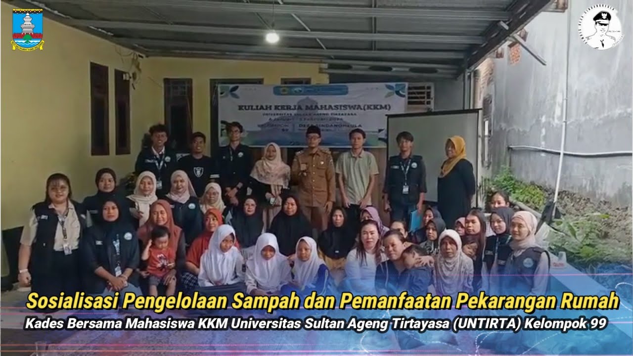 Sosialisasi Pengelolaan Sampah dan Pemanfaatan Pekarangan Rumah