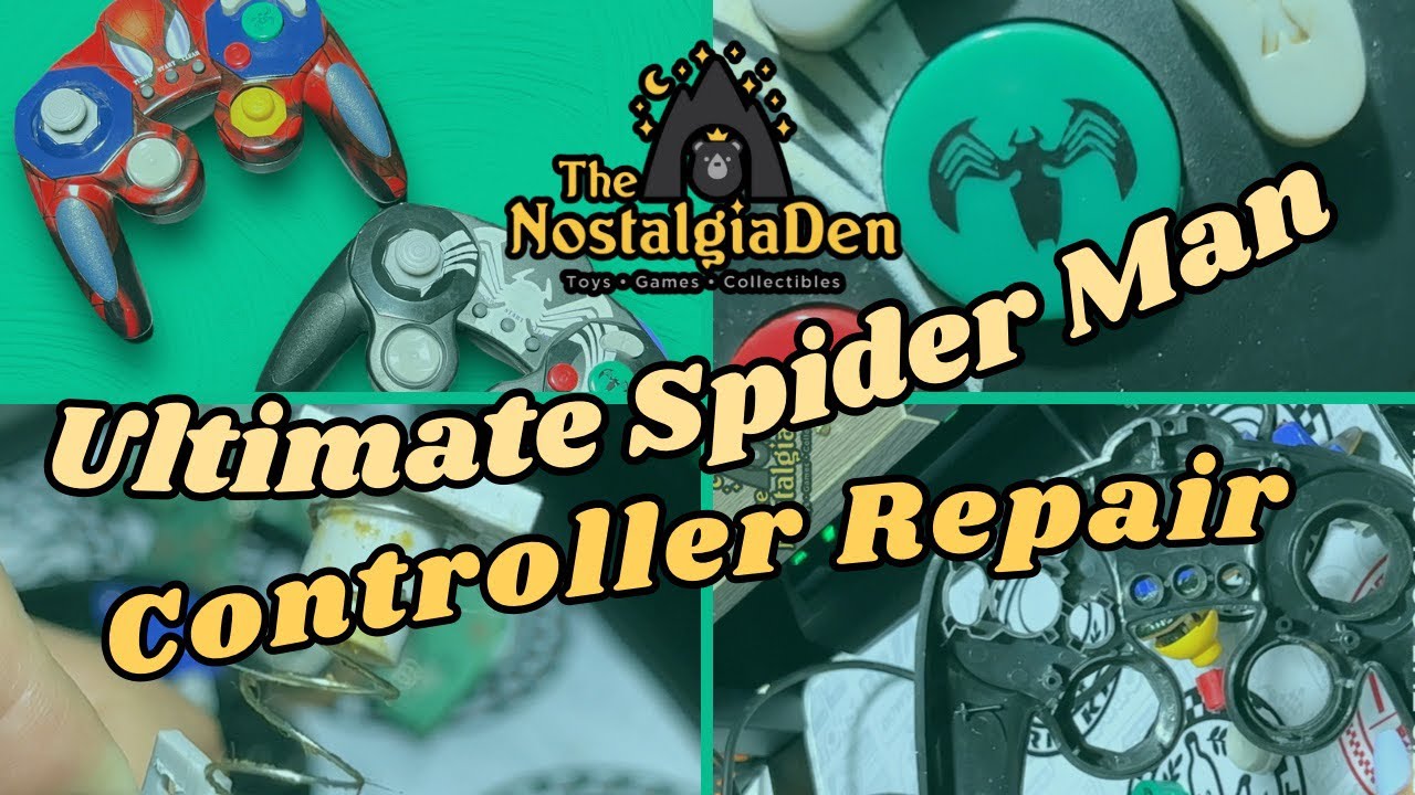 Ultimate Spider Man Gamecube Controller Repair 🕸🕷