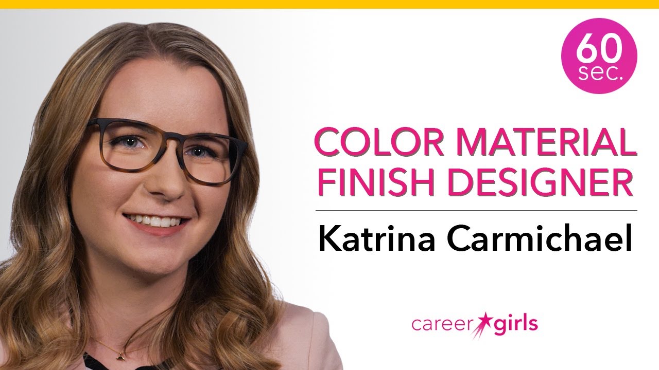 Color Material Finish Designer | Katrina Carmichael | 60 Seconds