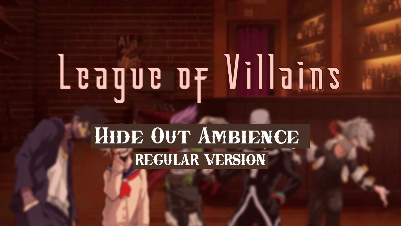 League of Villains Base Ambience *°࿐ MHA ༊*·˚ REGULAR VERSION