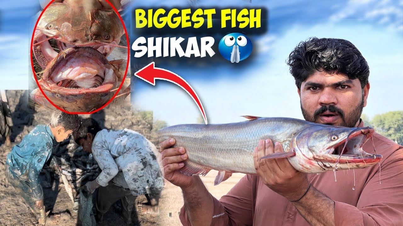 Fishing With Friends | Machli Ka Shikar kiya 😱 | Ejaz ka gaon