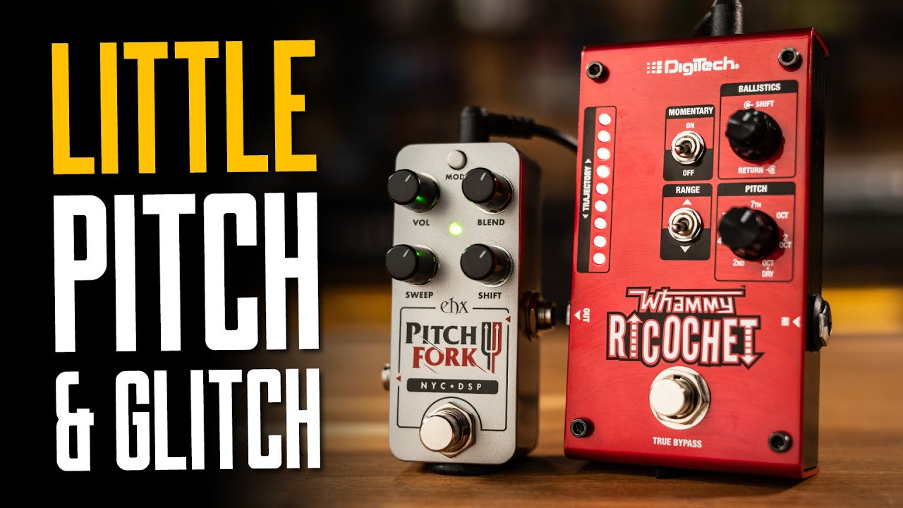 Digitech Whammy Ricochet & EHX Pico Pitchfork [Effector Du Jour]