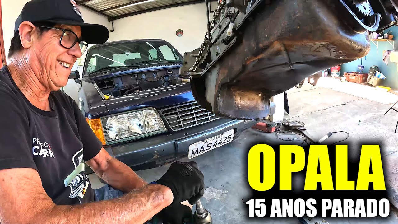 TIRAMOS O MOTOR DO OPALA!