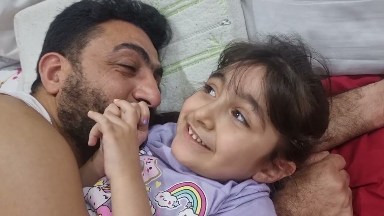 مهوشة الأمورة بتعلب مع بابا 😊